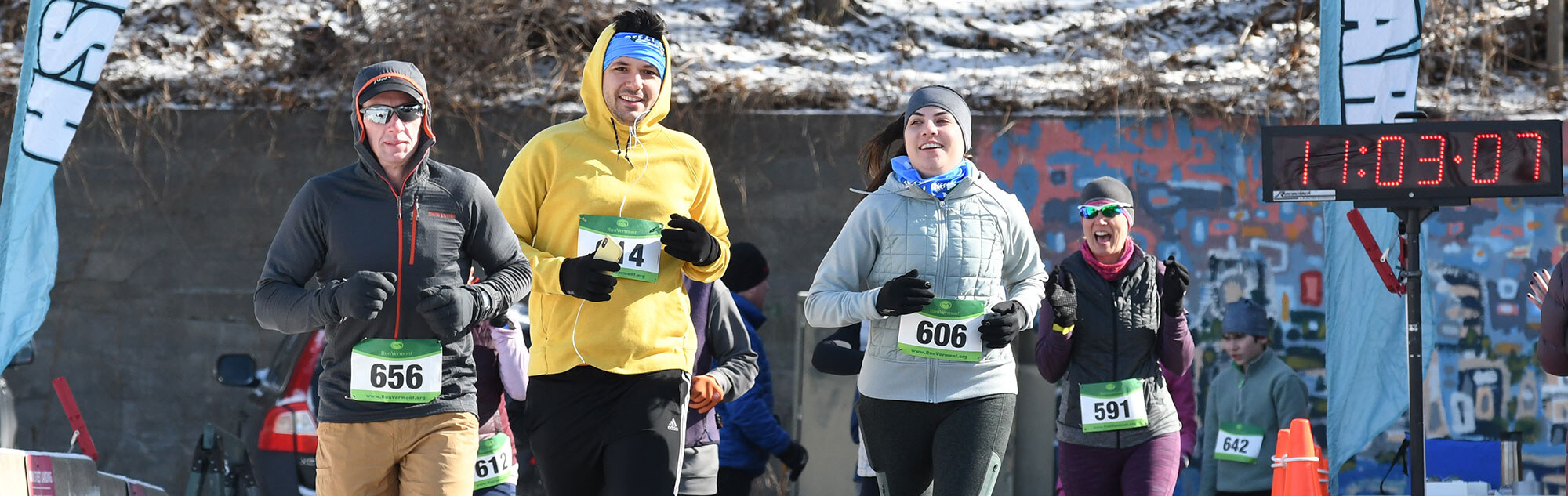 Smiling Runners